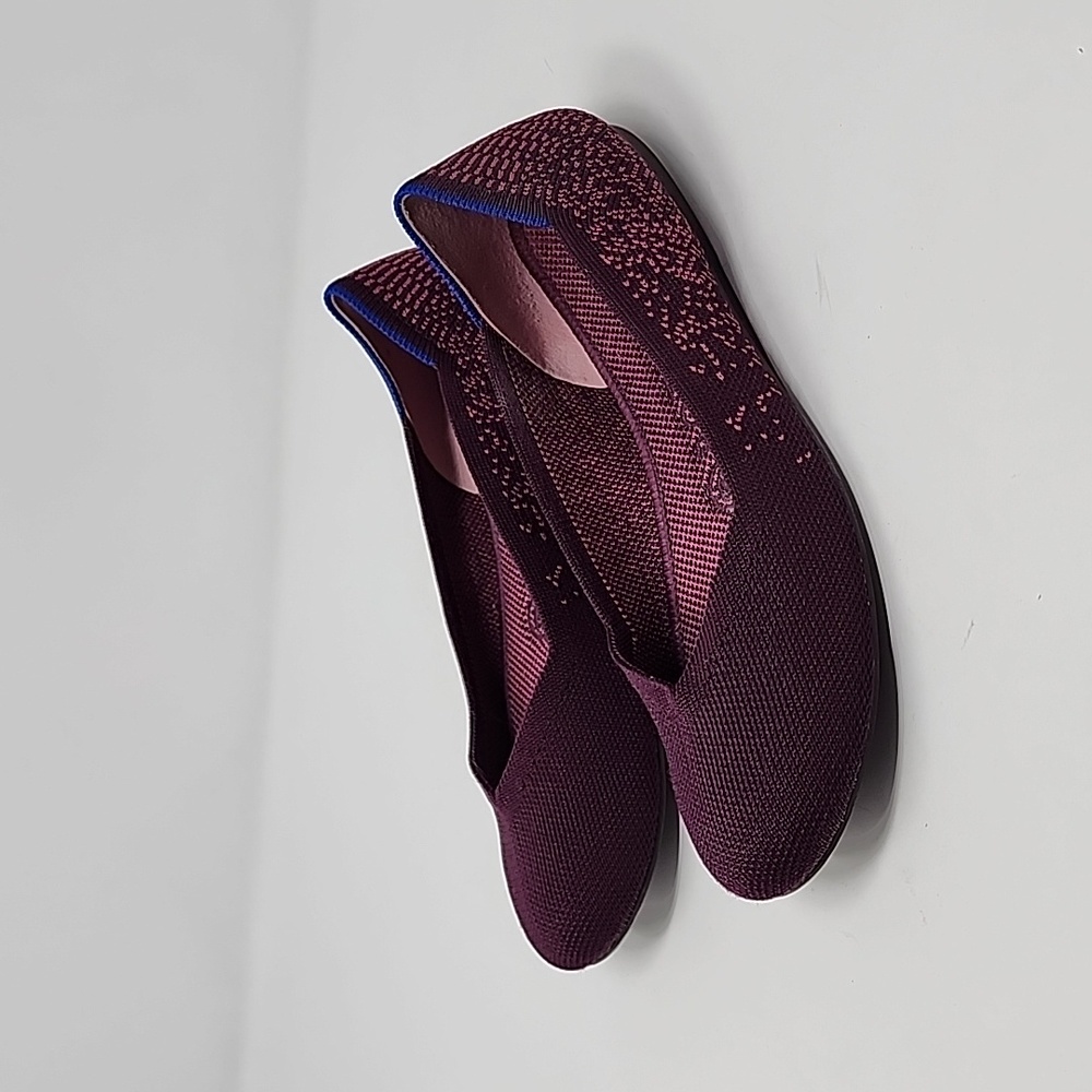 Rothy's The Flat In Fig Python Size 6 - image 1